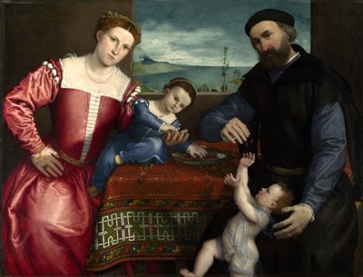 Volta Family by Lorenzo Lotto